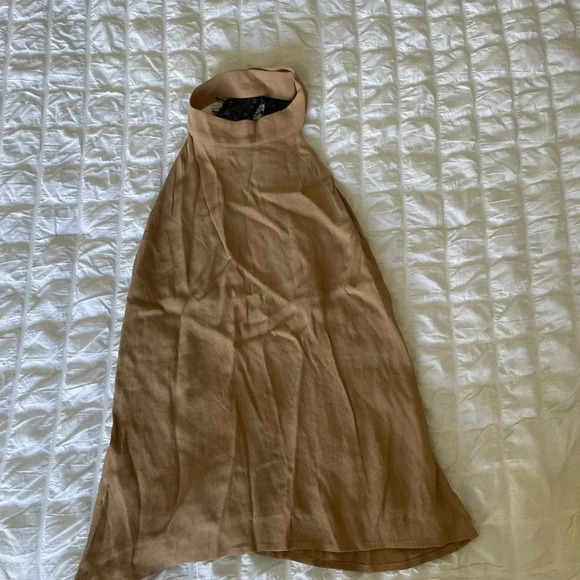 For Love & Lemons tan lace halter top - Picture 4 of 9